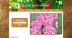 Desktop Screenshot of larkenfarms.com